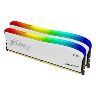 Foto 1 | Kit Memoria Ram Kingston Fury Beast Rgb Ddr4, 3200mhz, 16gb (2 X 8gb), Non-ecc, Cl16, Xmp