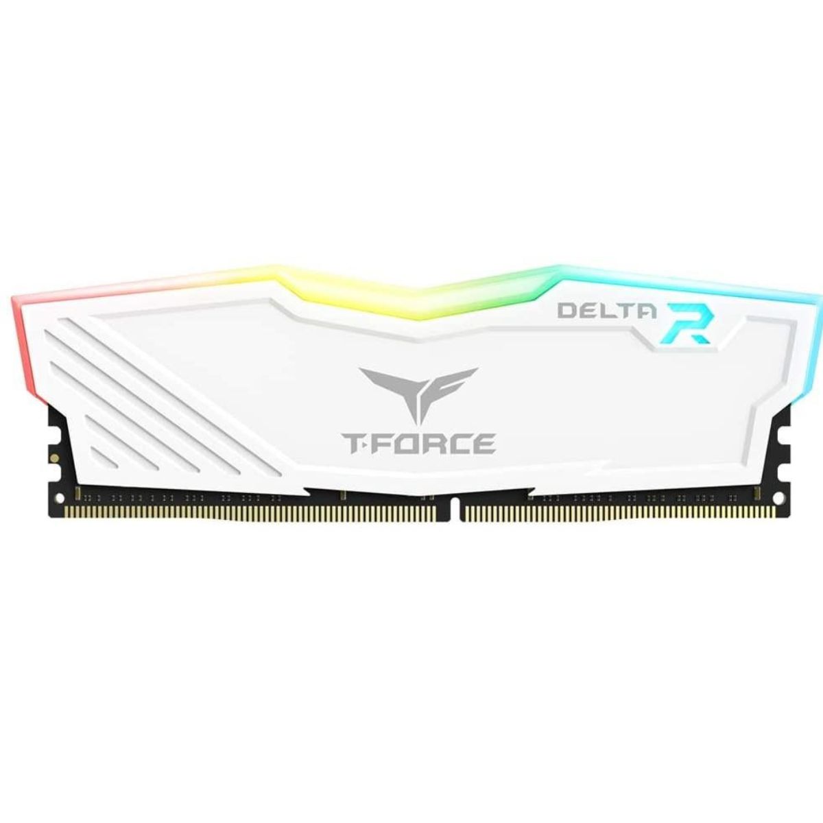 Foto 2 pulgar | Memoria Ram Team Group T-force Delta Rgb Ddr4, 3200mhz, 8gb (1 X 8gb), Cl16, Xmp, Blanco