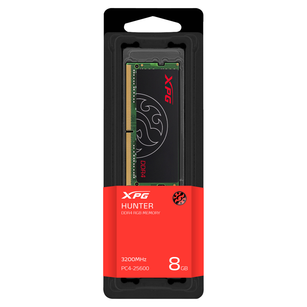 Foto 4 pulgar | Memoria Ram Xpg Hunter Ddr4, 3200mhz, 8gb, Non-ecc, Cl22, So-dimm