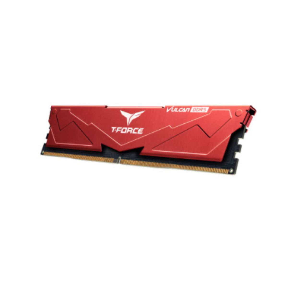 Memoria Ram Team Group T-force Vulcan Ddr5, 5200mhz, 32gb, Ecc, Cl40, Xmp, Rojo