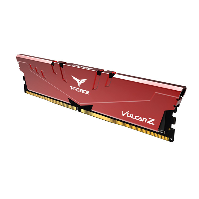 Foto 3 pulgar | Memoria Ram Team Group T-force Vulcan Z Ddr4, 3200mhz, 16gb, Non-ecc, Cl16, Xmp, Rojo