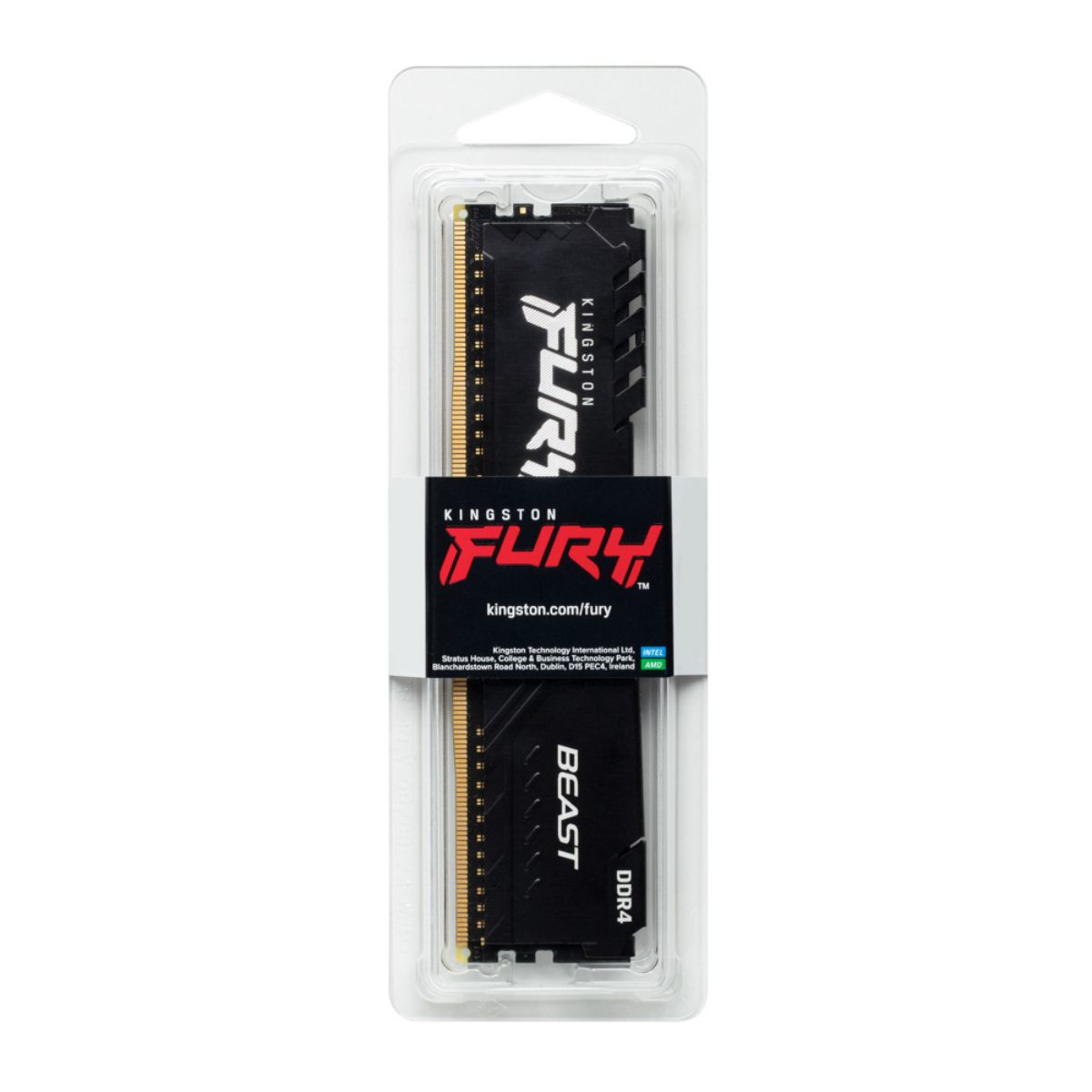 Foto 3 | Memoria Ram Kingston Fury Beast Ddr4, 3600mhz, 32gb, Non-ecc, Cl18, Xmp