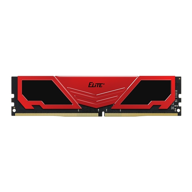 Foto 2 pulgar | Memoria Ram Team Group Elite Plus Ddr4, 2666mhz, 8gb, Non-ecc, Cl19, Rojo
