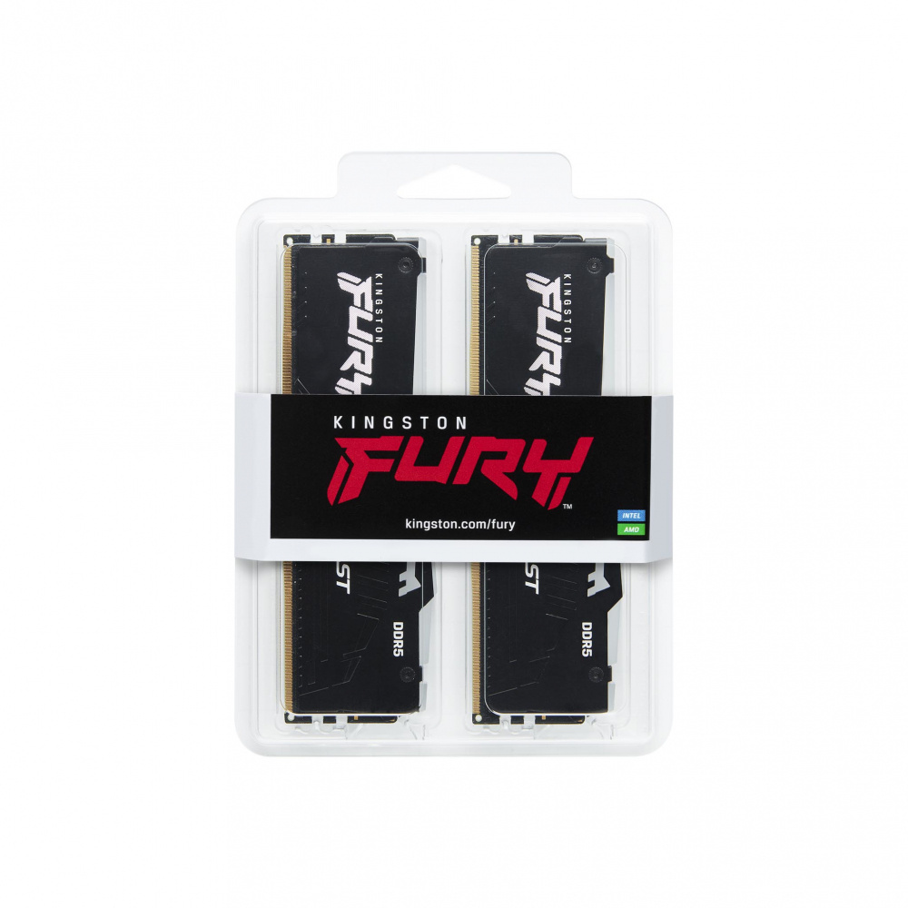 Foto 3 pulgar | Kit Memoria Ram Kingston Fury Beast Rgb Ddr5 5200mhz 64gb 2 x 32gb Non-ecc Cl40 Xmp