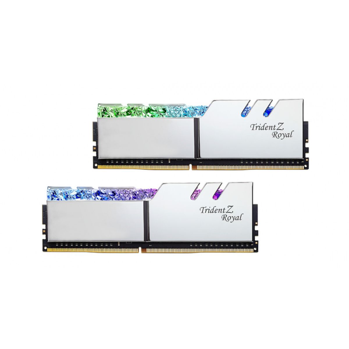 Foto 2 pulgar | Memoria Ram G.skill Trident Z Royal Ddr4 4000mhz 16 GB (2 X 8gb) Non-ecc Cl18 Xmp Blanco