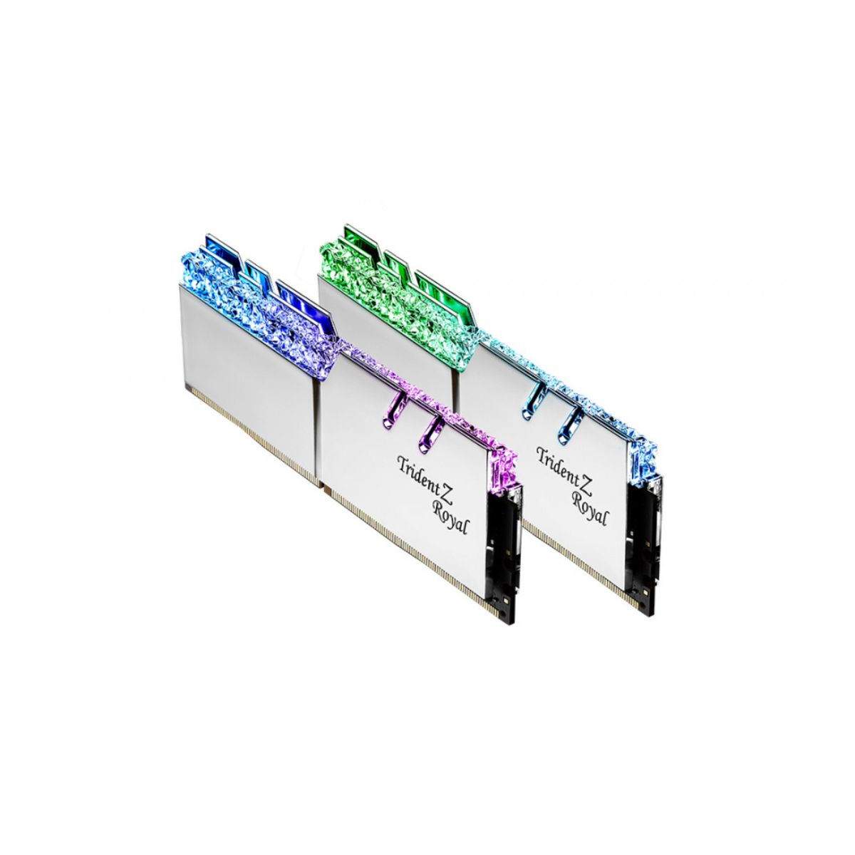 Foto 3 pulgar | Memoria Ram G.skill Trident Z Royal Ddr4 4000mhz 16 GB (2 X 8gb) Non-ecc Cl18 Xmp Blanco