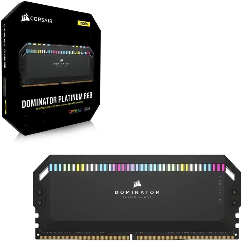 Foto 4 pulgar | Ram Corsair Dominator Platinum Rgb Ddr5 64 Gb (2 X 32 Gb) 6400 Mhz - Venta Internacional.