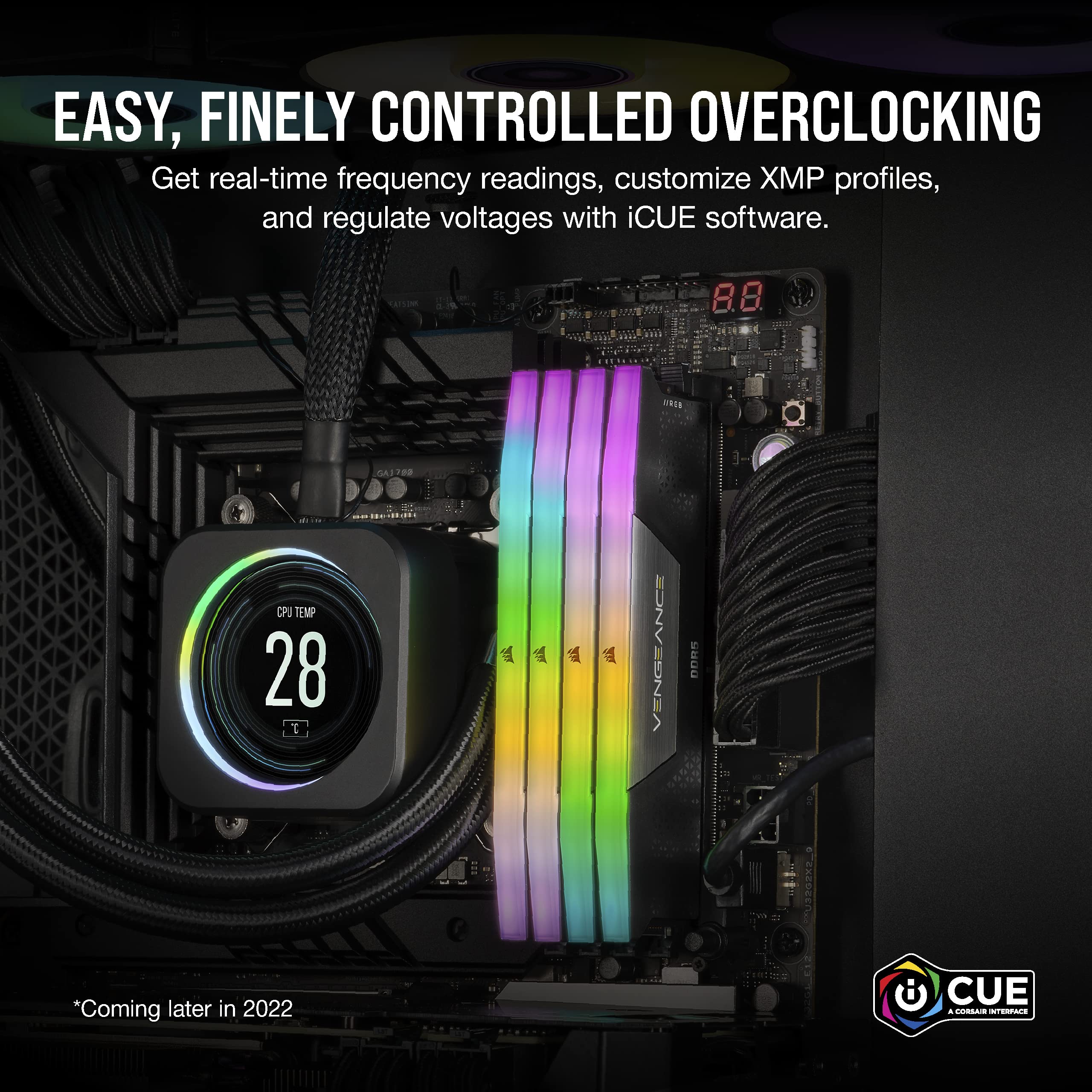 Foto 6 pulgar | Ram Corsair Vengeance Rgb Ddr5 64 Gb (4 X 16 Gb) Cl32 A 6600 Mhz - Venta Internacional.