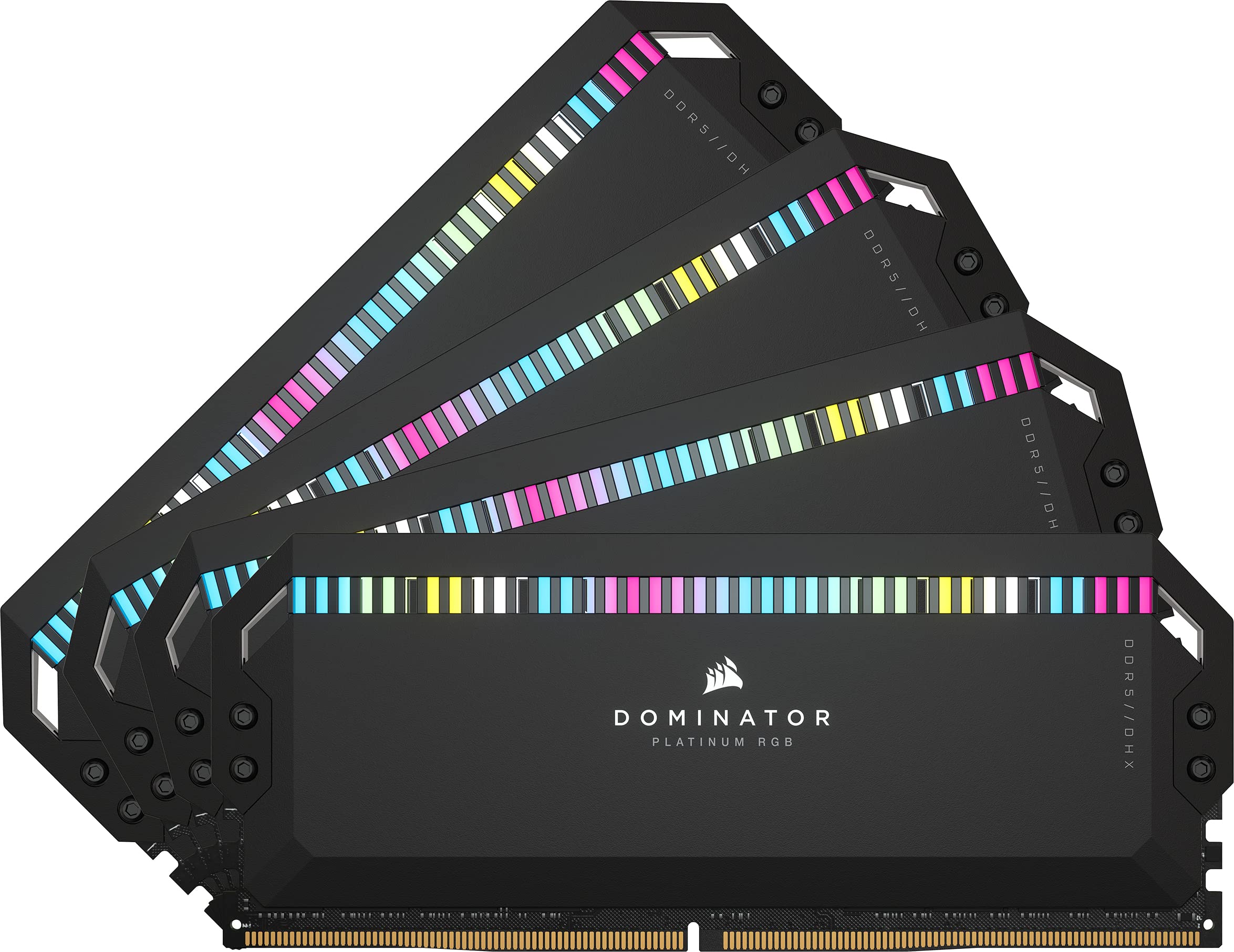 Foto 2 pulgar | Ram Corsair Dominator Platinum Rgb Ddr5 64 Gb (4 X 16 Gb) 6600 Mhz - Venta Internacional.
