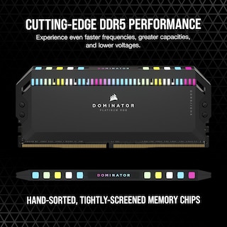 Foto 3 | Ram Corsair Dominator Platinum Rgb Ddr5 64 Gb (4 X 16 Gb) 6600 Mhz - Venta Internacional.