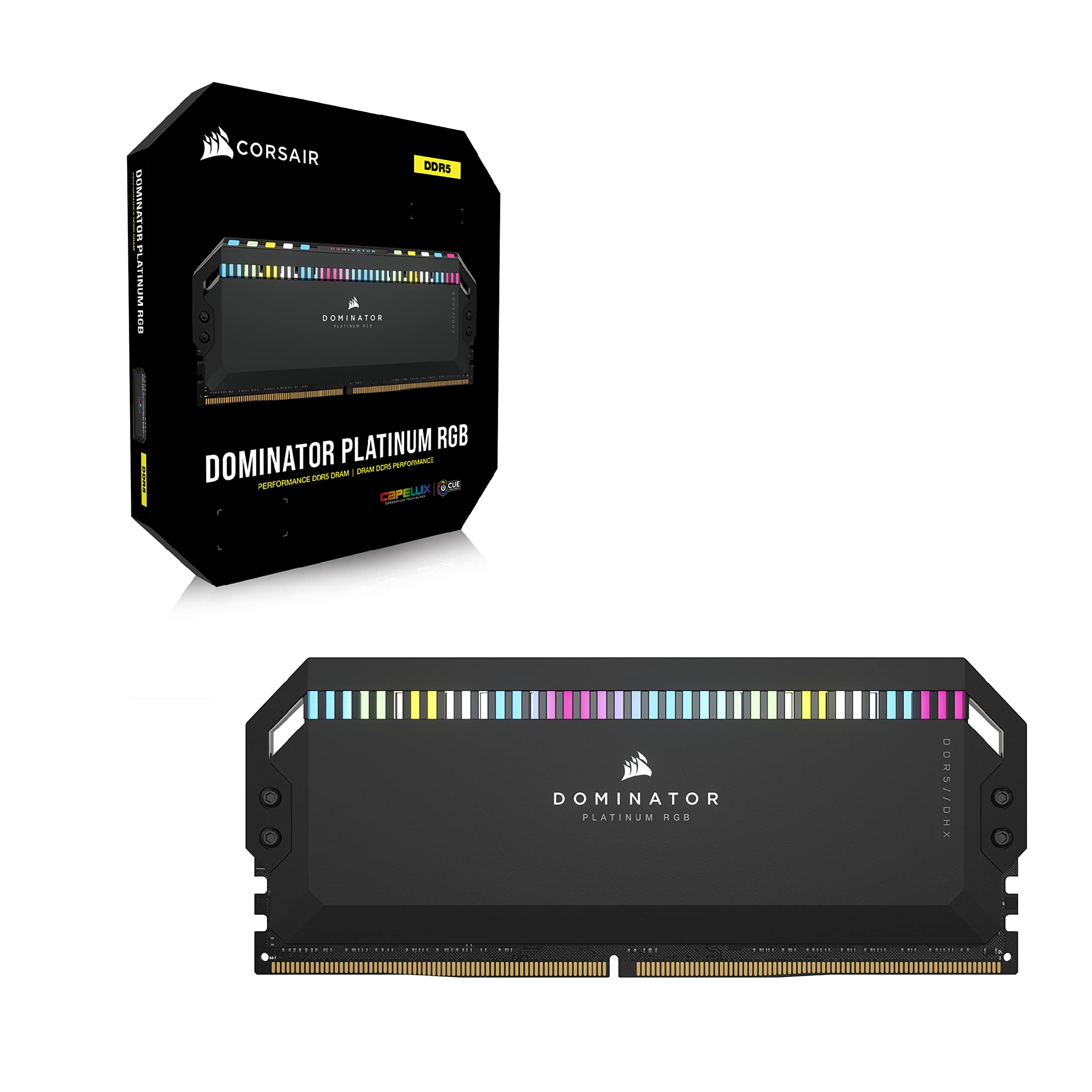 Foto 8 pulgar | Ram Corsair Dominator Platinum Rgb Ddr5 64 Gb (4 X 16 Gb) 6600 Mhz - Venta Internacional.