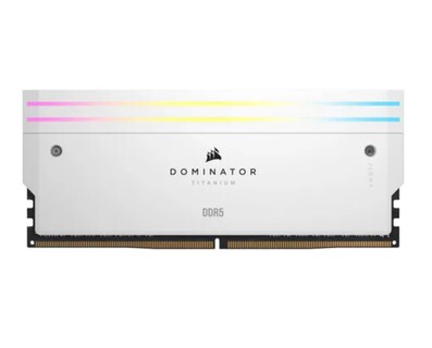 Foto 3 | Ram Corsair Ddr5 Dominator Titaninum 64gb (2x32gb) 6600hmz Blanco Rgb
