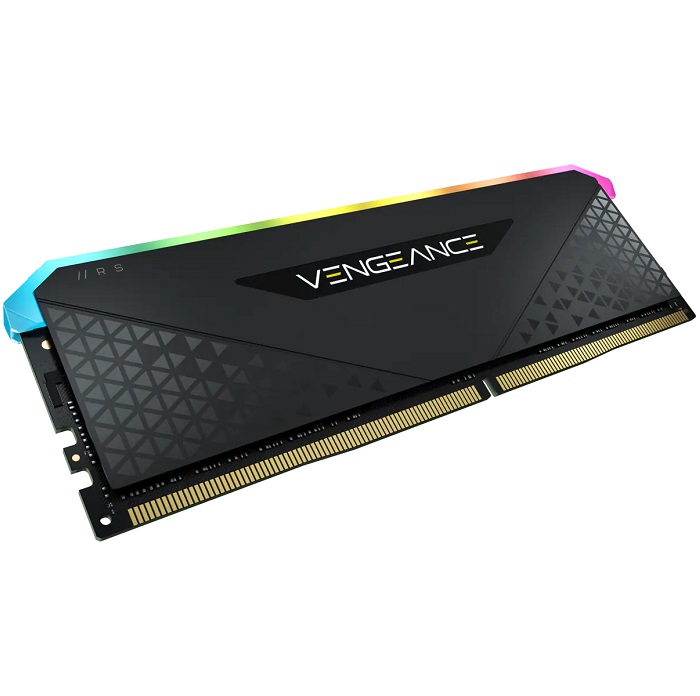 Foto 4 pulgar | Memorias Ram Ddr4 Corsair Vengeance Rgb Rs 3200mhz 16gb Pc4-25600 Kit 2x8 Negras Cmg16gx4m2e3200c16