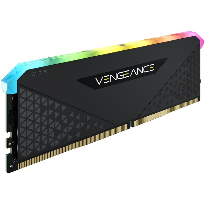 Foto 5 pulgar | Memorias Ram Ddr4 Corsair Vengeance Rgb Rs 3200mhz 16gb Pc4-25600 Kit 2x8 Negras Cmg16gx4m2e3200c16