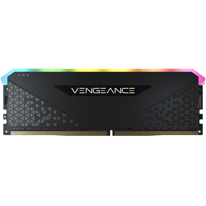 Foto 6 pulgar | Memorias Ram Ddr4 Corsair Vengeance Rgb Rs 3200mhz 16gb Pc4-25600 Kit 2x8 Negras Cmg16gx4m2e3200c16