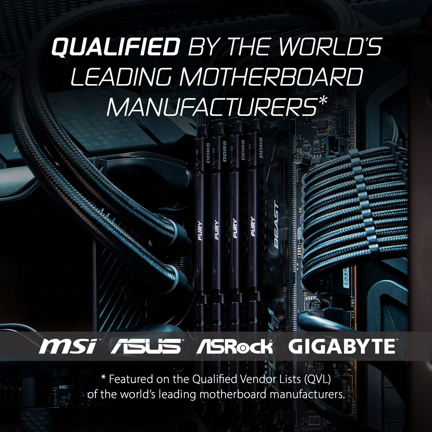 Foto 3 pulgar | Memoria De Sobremesa Kingston Fury Beast 8gb 6000mt/s Ddr5 Cl30 - Venta Internacional.