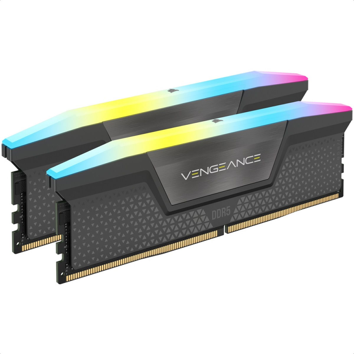 Foto 3 pulgar | Memorias Ram Ddr5 Corsair Vengeance Rgb 6400mhz 32gb Pc5-51200 Kit 2x16 Negras Cmh32gx5m2b6400c36