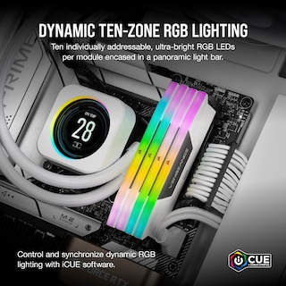 Foto 4 | Memoria RAM Corsair Vengeance RGB Ddr5 32 gb (2 x 16 gb) Cl36 A 6000 Mhz - Venta Internacional