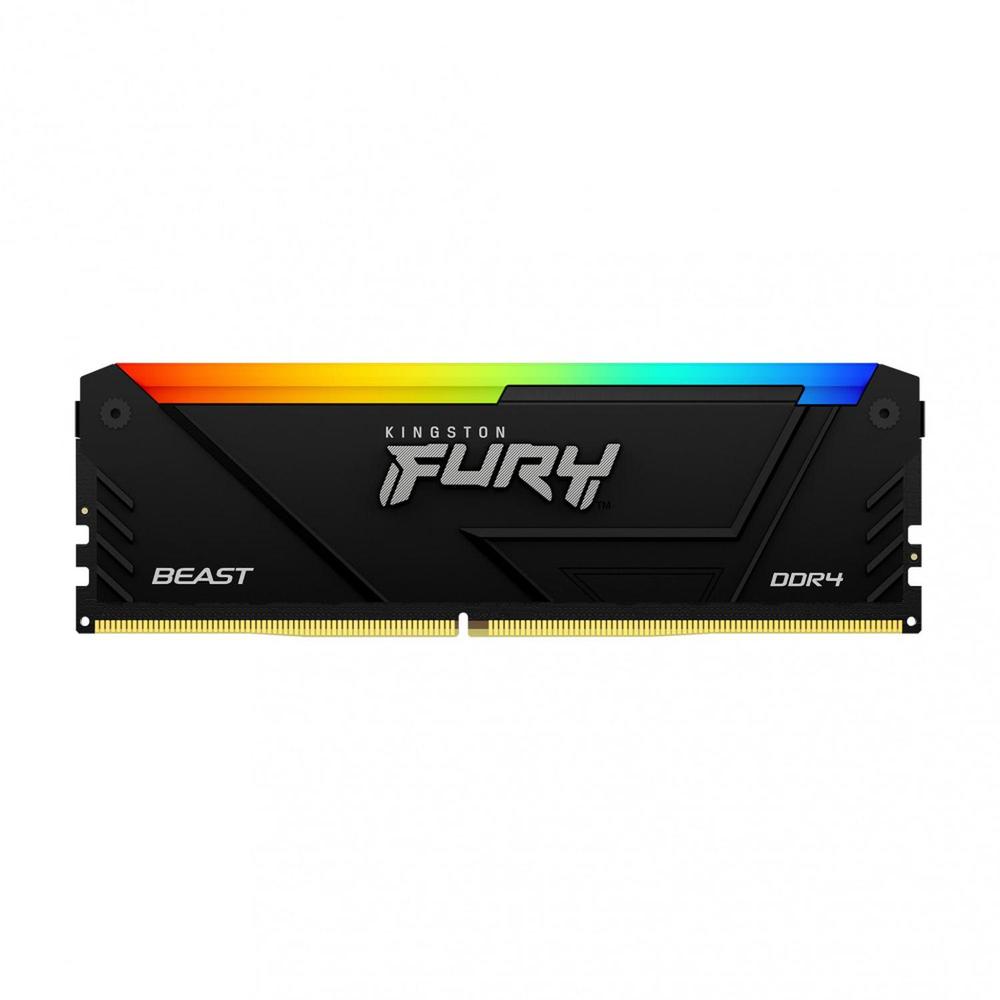 Foto 3 pulgar | Kit Memoria Ram Kingston Fury Beast Rgb Ddr4 3600mhz 32gb 2