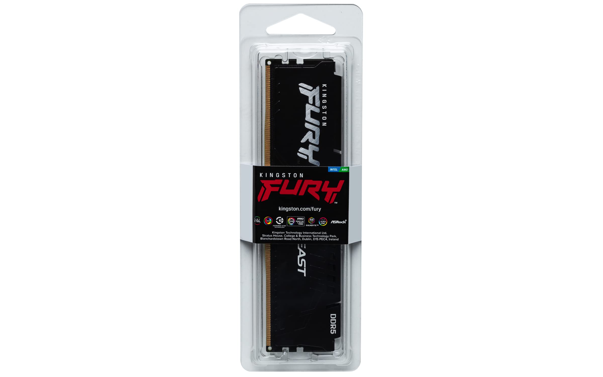 Foto 6 pulgar | Memoria De Sobremesa Kingston Fury Beast 16 Gb 5200 Mhz Ddr5 Cl40 - Venta Internacional.
