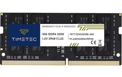 Foto 1 | Memoria Ram Timetec 16 Gb Ddr4 3200 Mhz 260 Pines Sodimm Portátil - Venta Internacional.