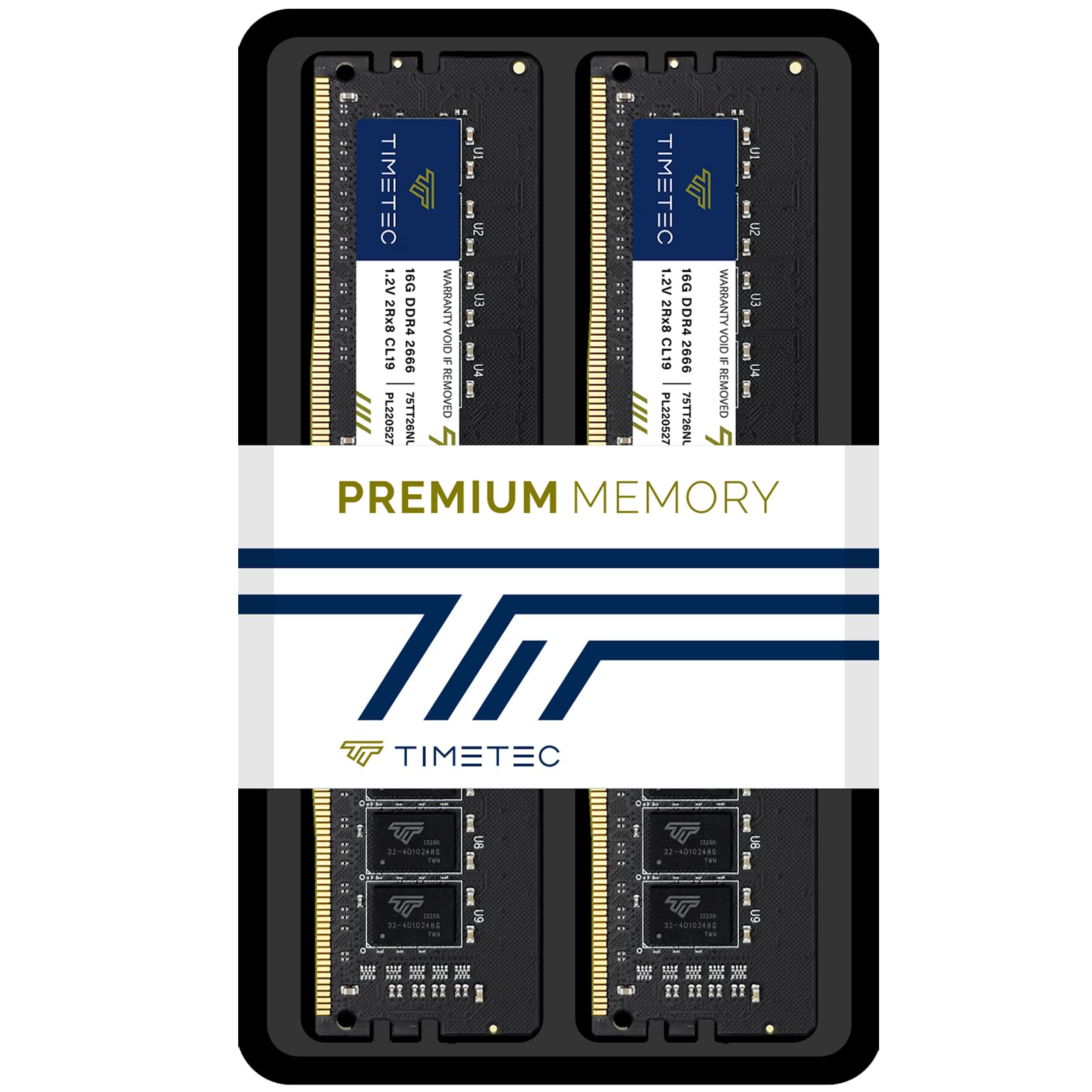 Foto 7 pulgar | Memoria Ram Timetec Kit De 32 Gb (2 X 16 Gb) Ddr4 2666 Mhz Para Escritorio - Venta Internacional.