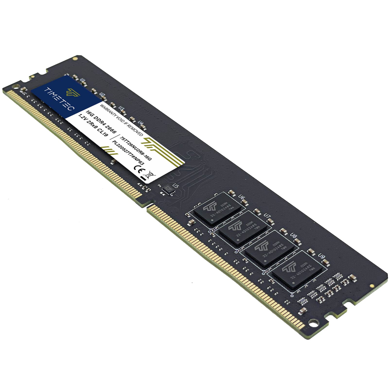 Foto 8 pulgar | Memoria Ram Timetec Kit De 32 Gb (2 X 16 Gb) Ddr4 2666 Mhz Para Escritorio - Venta Internacional.