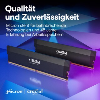 Foto 6 | Kit Ddr5 Ram Crucial Pro De 32 Gb (2 X 16 Gb), 6400 Mhz, Cl38, Negro - Venta Internacional.