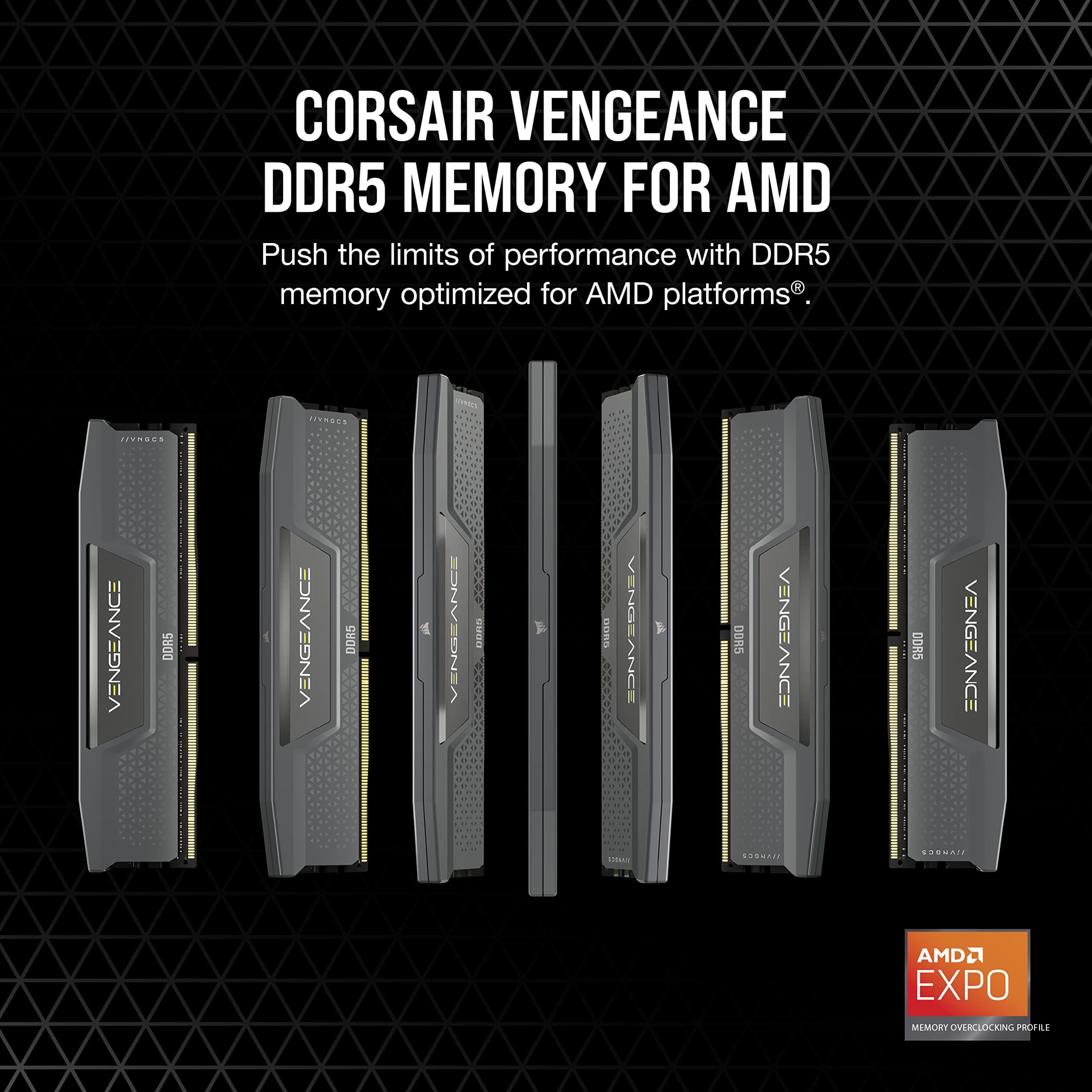 Foto 3 pulgar | Memoria De Ordenador Corsair Vengeance Ddr5 64 Gb (2 X 32 Gb) 6000 Mhz - Venta Internacional.