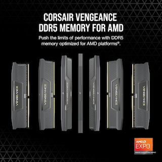 Foto 2 | Memoria De Ordenador Corsair Vengeance Ddr5 64 Gb (2 X 32 Gb) 6000 Mhz - Venta Internacional.
