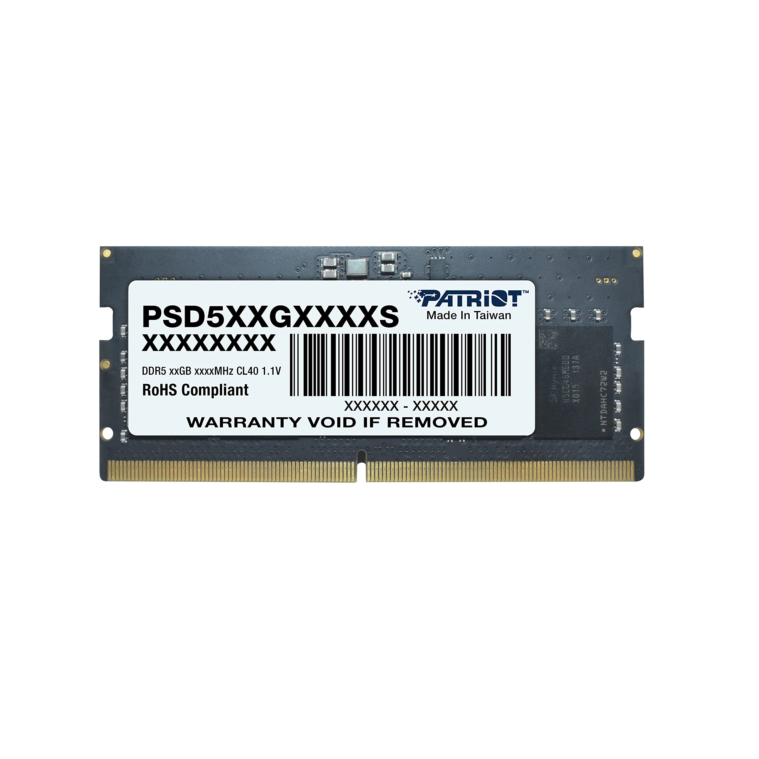 Memoria Patriot Signature Line Ddr5 Sodimm De 16 Gb A 5600 Mhz - Venta Internacional.
