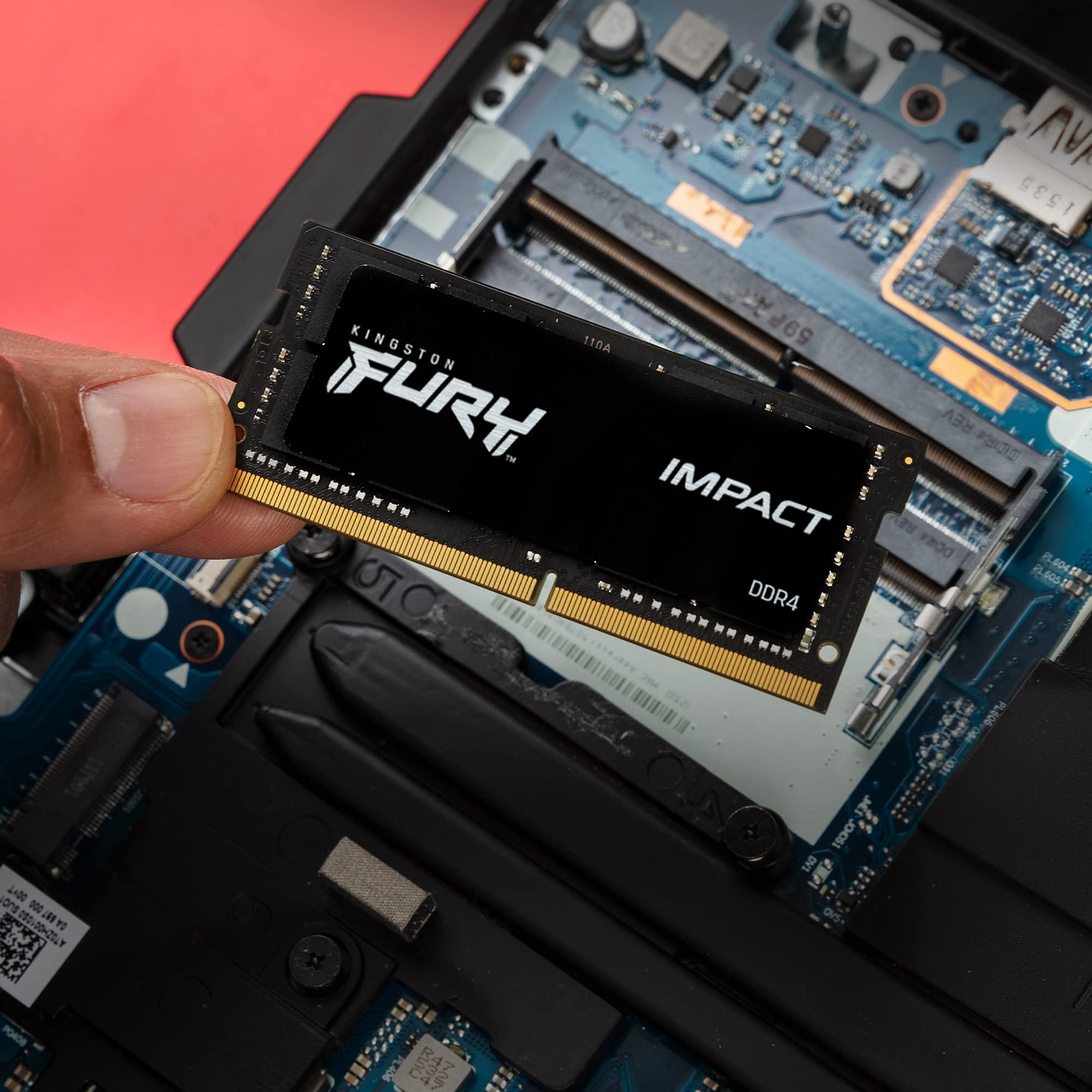Foto 5 pulgar | Kit De Memoria Kingston Fury Impact Ddr4 De 64 Gb (2 X 32 Gb), 3200 Mt/s - Venta Internacional.