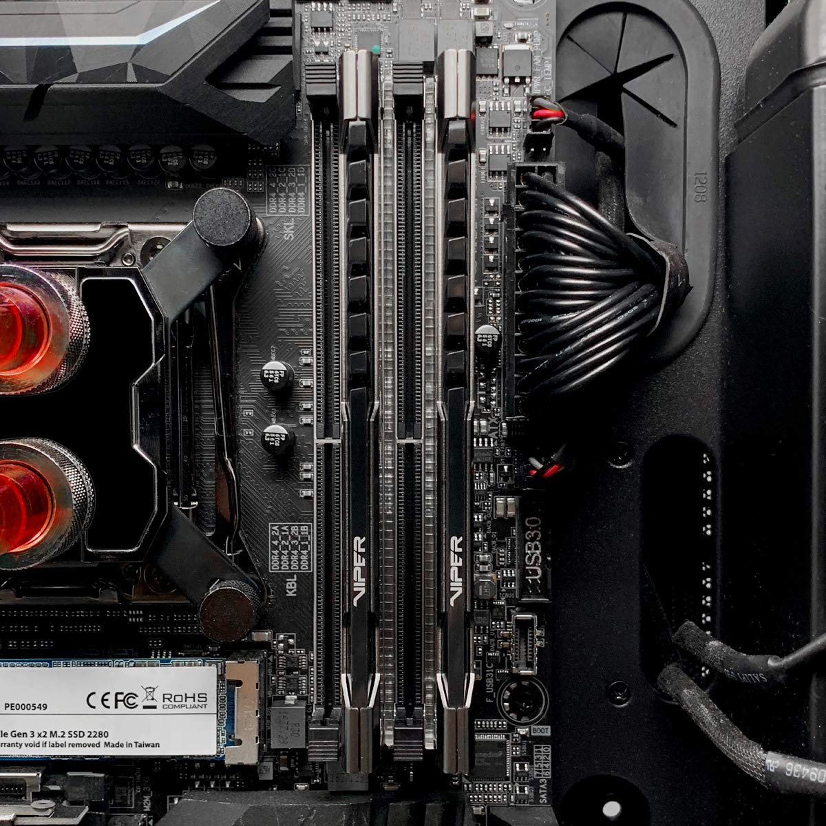 Foto 4 pulgar | Ram Patriot Viper Steel Pvs416g320c6 Ddr4 De 16 Gb A 3200 Mhz - Venta Internacional.