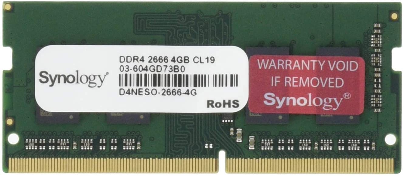 Foto 2 pulgar | Ram Synology Sodimm Sin Ecc Ddr4-2666 De 4 Gb (d4neso-2666-4g) - Venta Internacional.