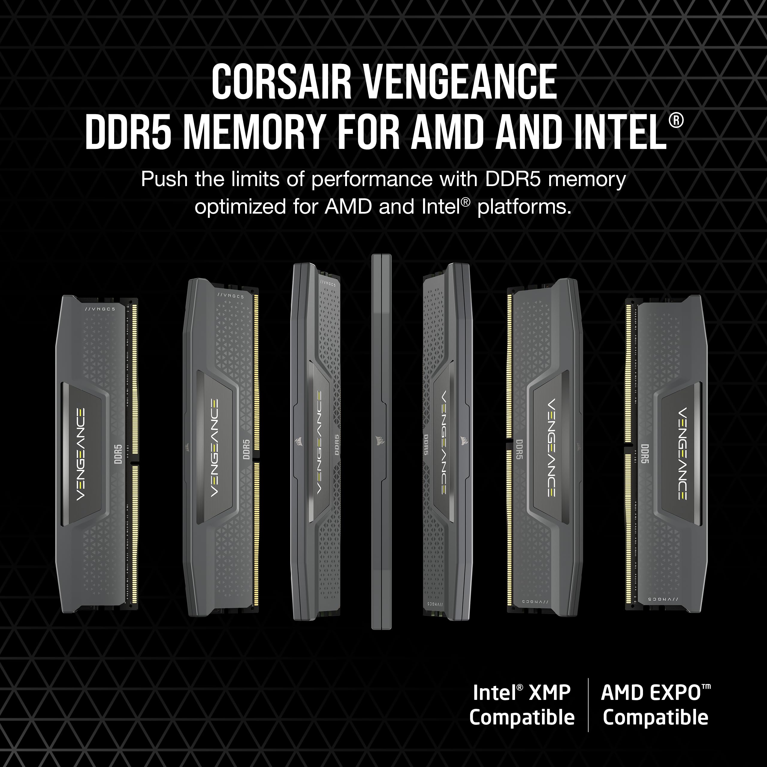 Foto 3 pulgar | Memoria Ram Corsair Vengeance Ddr5 32 Gb (2 X 16 Gb) 6000 Mhz Cl28 - Venta Internacional.