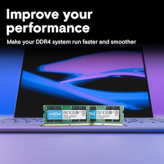 Foto 3 | Computadora Portátil Ram Crucial De 16 Gb (2 X 8 Gb), Ddr4, 2400 Mhz, Cl17 - Venta Internacional.