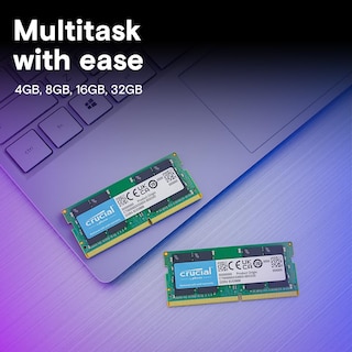 Foto 4 | Computadora Portátil Ram Crucial De 16 Gb (2 X 8 Gb), Ddr4, 2400 Mhz, Cl17 - Venta Internacional.
