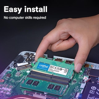 Foto 5 | Computadora Portátil Ram Crucial De 16 Gb (2 X 8 Gb), Ddr4, 2400 Mhz, Cl17 - Venta Internacional.