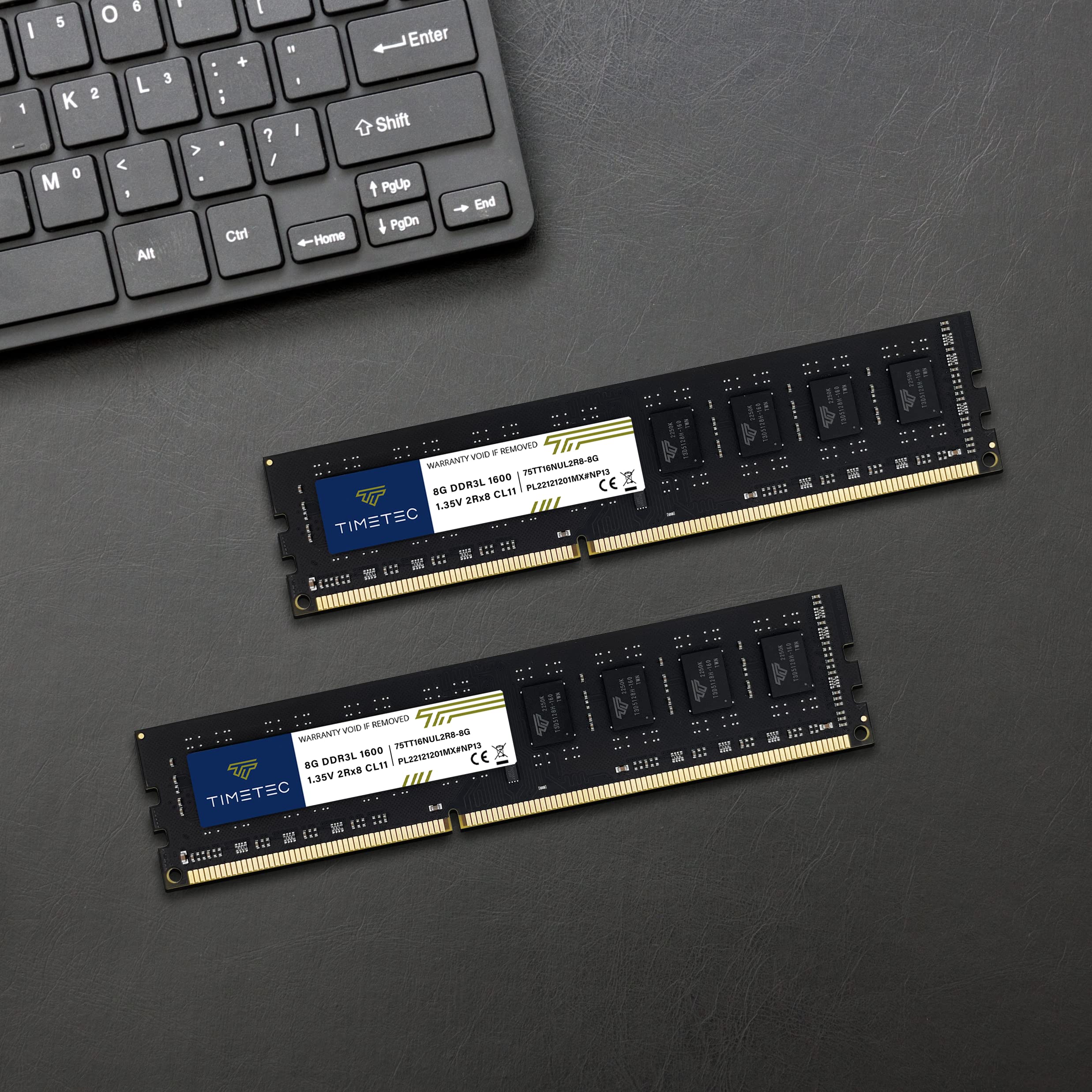 Foto 4 pulgar | Kit De Memoria Ram Timetec De 16 Gb (2 X 8 Gb) Ddr3l/ddr3 1600 Mhz - Venta Internacional.