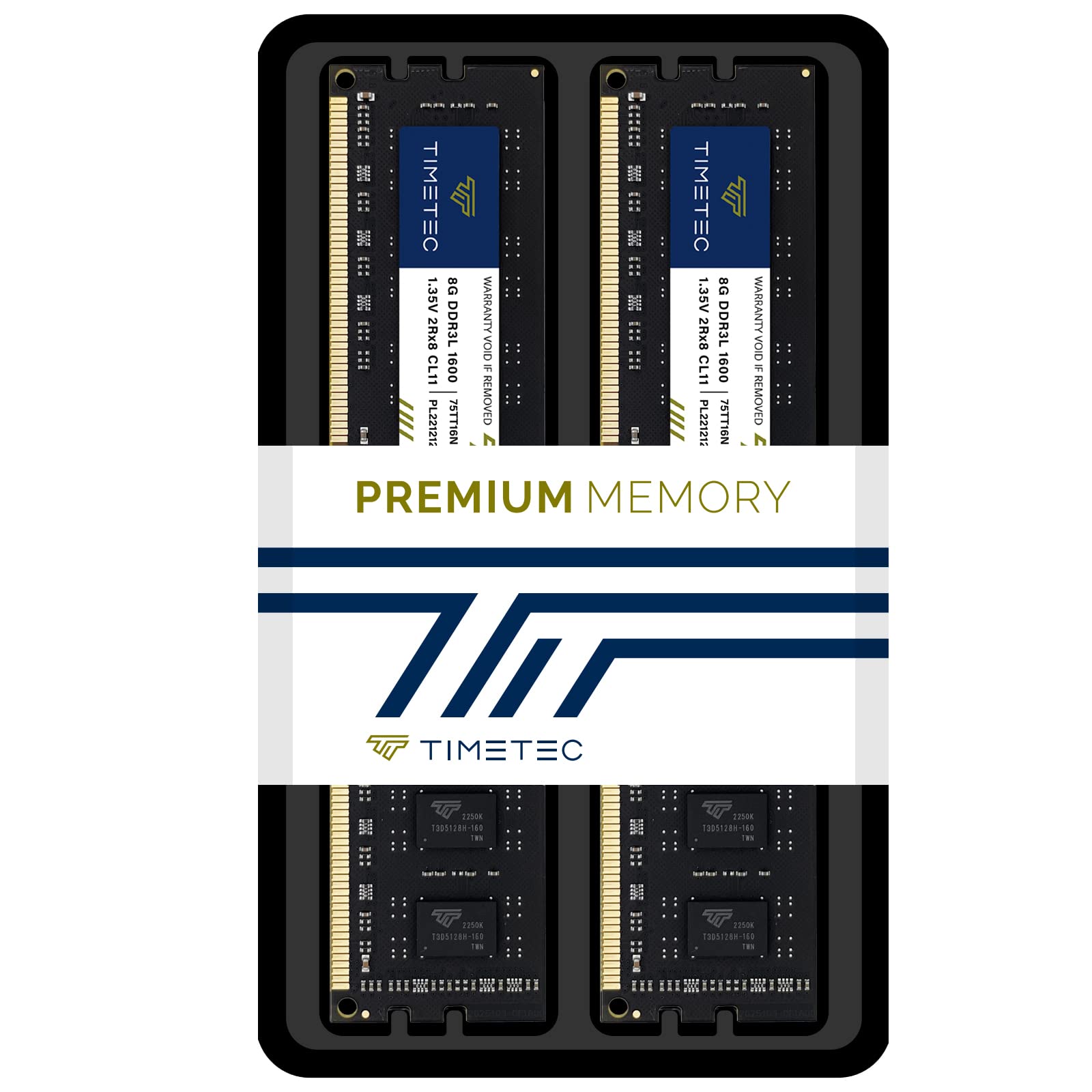 Foto 8 pulgar | Kit De Memoria Ram Timetec De 16 Gb (2 X 8 Gb) Ddr3l/ddr3 1600 Mhz - Venta Internacional.