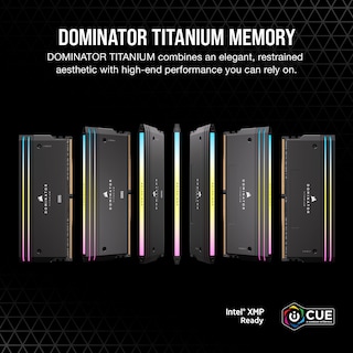 Foto 2 | Ram Corsair Dominator Titanium Rgb Ddr5 64 Gb 2x32 Gb 6600 Mhz - Venta Internacional