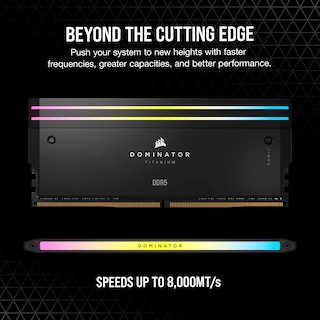 Foto 3 | Ram Corsair Dominator Titanium Rgb Ddr5 64 Gb 2x32 Gb 6600 Mhz - Venta Internacional