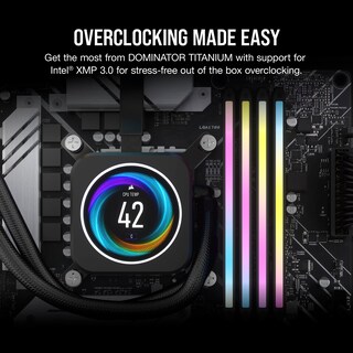 Foto 5 | Ram Corsair Dominator Titanium Rgb Ddr5 64 Gb 2x32 Gb 6600 Mhz - Venta Internacional
