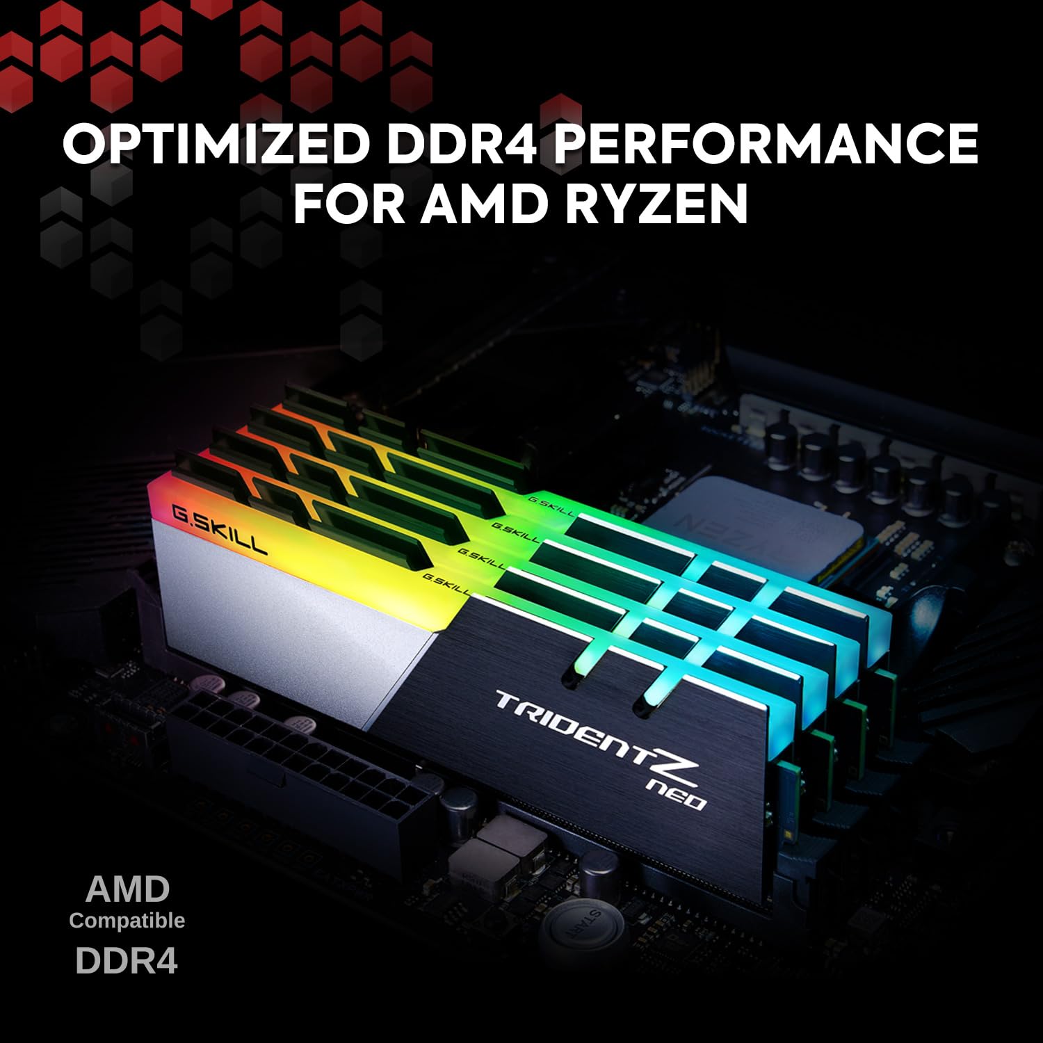 Foto 2 | Ram G.skill Trident Z Neo Series Ddr4 32 Gb (2 X 16 Gb) 3600 Mhz - Venta Internacional.