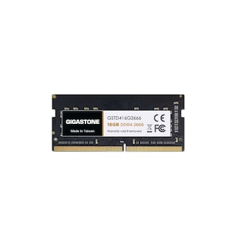 Foto 1 | Memoria Portátil Ddr4 Ram Gigastone 16 gb 2666 Mhz Sodimm 260 Pines - Venta Internacional