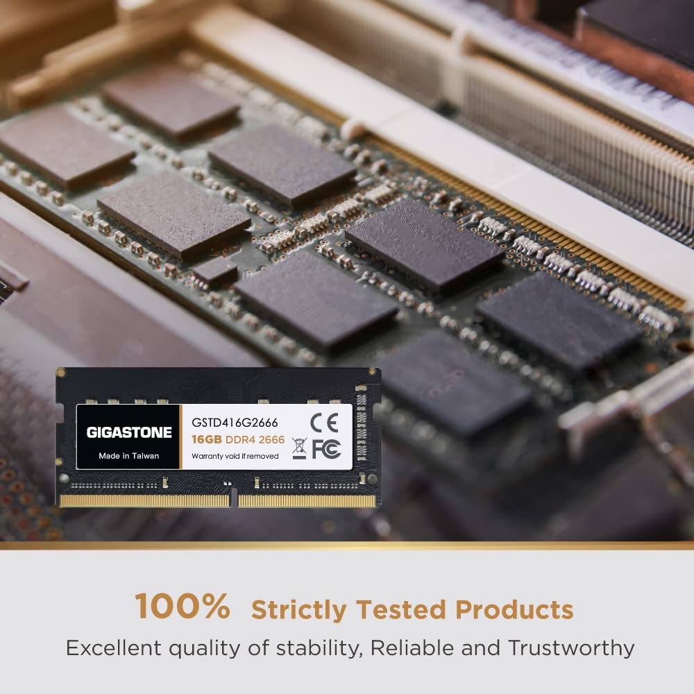 Foto 5 pulgar | Memoria Portátil Ddr4 Ram Gigastone 16 gb 2666 Mhz Sodimm 260 Pines - Venta Internacional