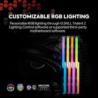 Foto 3 | RAM G.Skill Trident Z RGB DDR4 16 GB (2 X 8 GB) 3200 Mt/s CL16 - Venta Internacional