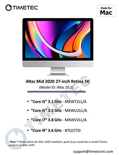 Foto 4 | Kit de Memoria Timetec de 64 GB (2 x 32 GB) DDR4 2666 Mhz para iMac/Mac Mini - Venta Internacional