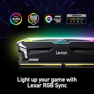 Foto 4 | Memoria De Escritorio Lexar Ares Rgb Ddr5 32 Gb (2 X 16 Gb) 6800 Mt/s - Venta Internacional.