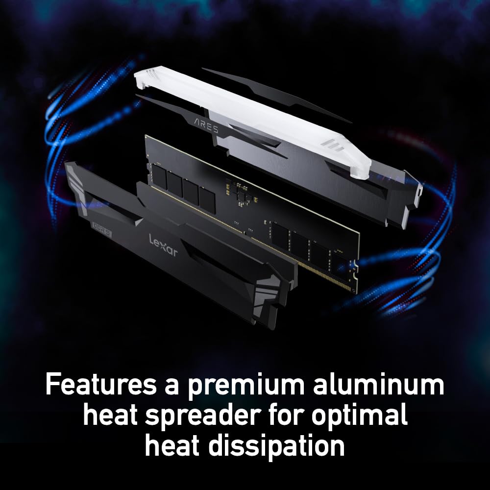 Foto 7 | Memoria De Escritorio Lexar Ares Rgb Ddr5 32 Gb (2 X 16 Gb) 6800 Mt/s - Venta Internacional.